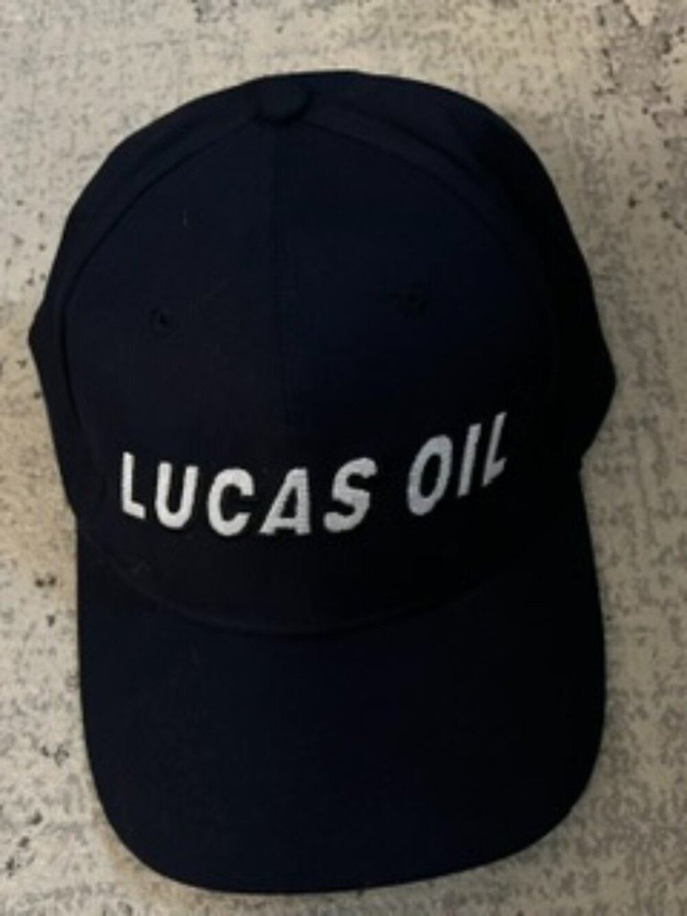 🧡3/15 NWOT Lucas Oil Navy Hat One Size Fits Most/ S